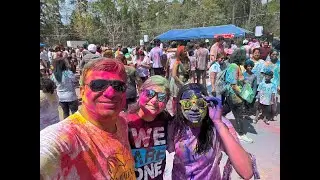 Holi 2025 Celebration at Hindu Temple of The Woodlands