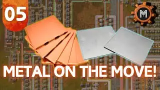 Starter Iron and Copper Plates | 05 | Factorio Space Age