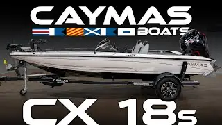Caymas Boats CX18s Fiberglass Tournament Bass Boat