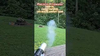 test of Precision Printworks' XRM-25 OFF-ROUTE AIRSOFT LANDMINE