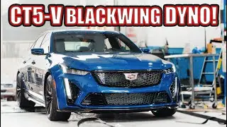 Cadillac CT5-V Blackwing 2022 года! Первый автоматический динамометрический стенд... А ещё мы соб...