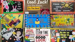 Latest Exam board decoration ideas |Exams board 2024| New bulletin board ideas