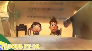 Luca e Alberto conhecem Massimo | FANDUB PT-BR Luca Pixar