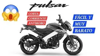 COMO PONER UN CORTA CORRIENTE *ANTIROBO* PARA PULSAR NS 200 BAJAJ
