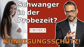 Schwanger in der Probezeit - Droht K&uuml;ndigung? #arbeitsrecht #schwangerschaft