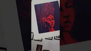 Relax after class woodcut print , #art #printmaking #painting #drawing #student #artandcraft