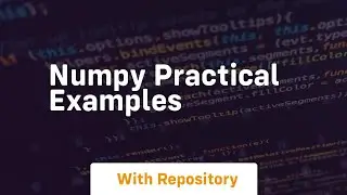 numpy practical examples