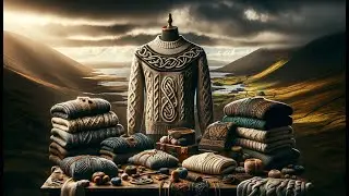 ☘️ Best Irish Sweaters | Aran Crafts Men's Fisherman Irish Rib Crew Neck Wool Sweater 🇮🇪