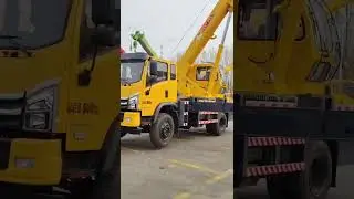 12 tons Dongfeng Motor crane with the same tonnage