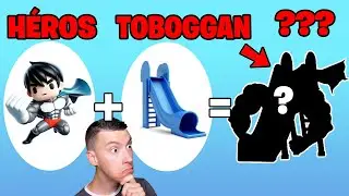 J'ai fusionné HÉROS et TOBOGGAN pour créer une CRÉATURE pour COMBATTRE LES ENNEMIS sur Animash