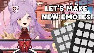 [Co-working: Art ] Making new Emotes for Community!