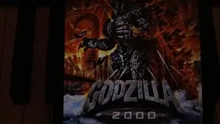 Godzilla 2000 theme (piano)