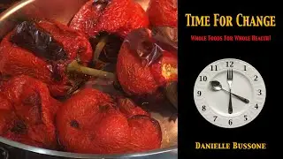 Roasting & Freezing Red Bell Peppers