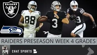 Raiders vs Seahawks Grades: Players On Oakland&rsquo;s 53-Man Roster Bubble - NFL Preseason Week 4 Vs SEA