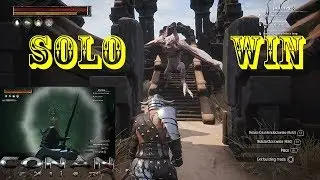 Conan Exiles - Abysmal Remnant and Bat Demon Easy Solo Win