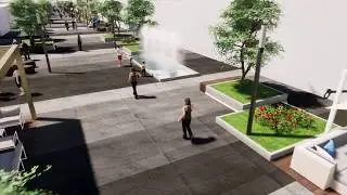 Rechner Architects // Pedestrian Zone DM