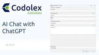 Codolex activities 6. OpenAI Chat