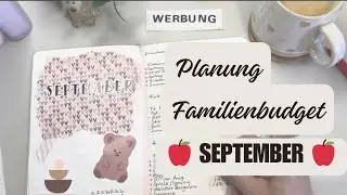 Planung Budget September 2024 #umschlagmethode #monatsplanung