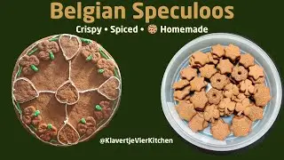 Homemade Belgian Speculoos Cookies 🍪 | Crispy, Spiced & Perfect with Coffee!