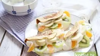 Pancakes na slodko - idealne na deser - Kotlet.TV