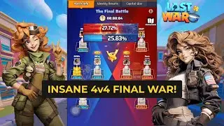 This Was One of the Toughest Wars I&rsquo;ve Played | Last War 4v4 Faction Duel