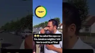 Jamaican man tells neighbor to SYM #jamaica #jamaican #fyp