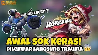 Ruby Sok Keras Zoning Jawhead! Sekali Dilempar ke Turret, Langsung Trauma 😨🤣