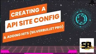 Creating API site config & adding hits in silervbullet 1.4.1 pro | beginners tutorial | @itspyguru