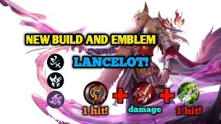 BEST BUILD AND EMBLEM LANCELOT 2025 - MOBILE LEGENDS