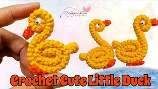 🦆 Easy Crochet Animals For Beginners ‼️Super Easy Crochet Cute Little Duck Tutorial