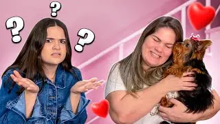 MINHA MÃE ACHOU UM CACHORRO ABANDONADO!!!