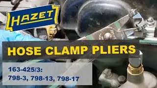 HAZET three piece hose clamp plier review