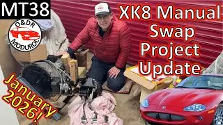 Jaguar XK8 Manual Swap: LHD Pedal Box Progress & Gear Sensor Update! #Modurol MT38