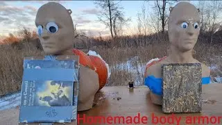 Homemade Body Armor (Clint Emerson version)