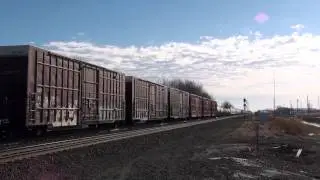 NS 2761 & 9163 Leads a Manifest West, Gary, IN