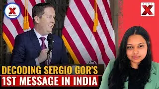 Sergio Gor Takes Charge With Positive Speech: What To Expect? | NewsX Deepdive