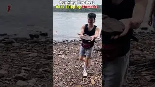 Ranking The Best Rock Skipping Moments 🌊✨