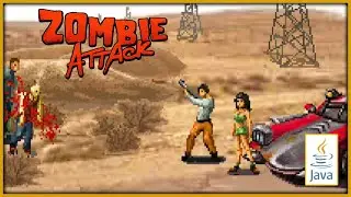 Zombie Attack Full Gameplay (Java Game)