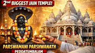 భారతదేశంలో 2వ అతిపెద్ద జైన మందిరంలో ఏమి జరుగుతుంది? 🛕 | పార్శ్వమణి పార్శ్వనాథ పూజ