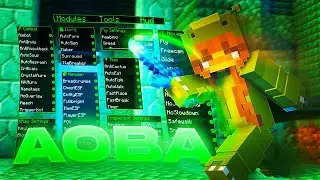 1.21.9 и 1.21+ ЛУЧШИЙ БЕСПЛАТНЫЙ ХАК-КЛИЕНТ - Minecraft Java Edition (Aoba)