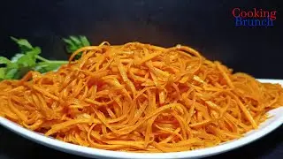 Как быстро приготовить морковь по-корейски? Просто и вкусно!