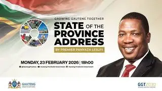Premier Panyaza Lesufi State of the Province Address (SOPA)