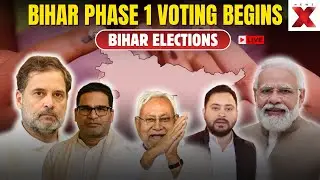 Bihar 1st Phase Voting LIVE: Bihar 1st Phase Polling Begins, Booth Reports & Voter Insights | NewsX
