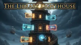 The Library Lighthouse 📚🗼✨ | Magical Adventure Cartoon for Kids | Animated Short Story