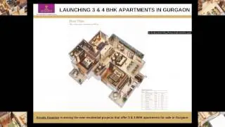 Ansals Amantre Launching 3 & 4 BHK Premium Apartments in Gurgaon for Sale