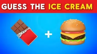 Guess the ICE CREAM Flavor by Emoji 🍦 I Emoji Quiz