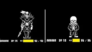 Undyne and Sans, but the characteristics for their battles have changed
