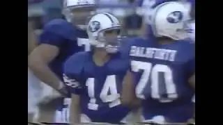 Ty Detmer (BYU) vs Miami 1990