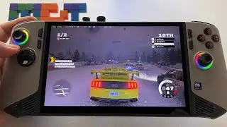 Dirt 5 | MSI Claw 8 AI+ gameplay | 1200p, custom Medium Graphics