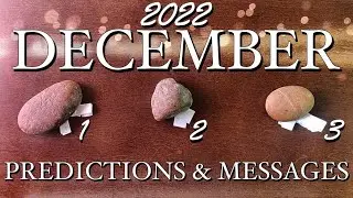 DECEMBER 2022 PREDICTIONS ✨ Love &bull; Career &bull; Personal Growth | In-Depth Tarot Reading *✭˚･ﾟ